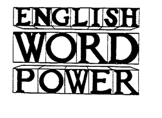 ENGLISH WORD POWER trademark