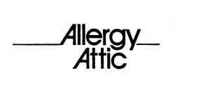 ALLERGY ATTIC trademark