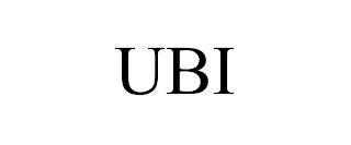 UBI trademark