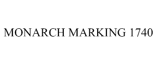 MONARCH MARKING 1740 trademark