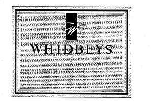 WHIDBEYS W