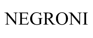 NEGRONI trademark