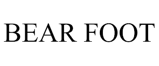 BEAR FOOT trademark