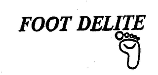 FOOT DELITE trademark