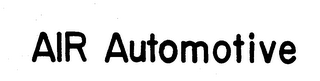 AIR AUTOMOTIVE trademark