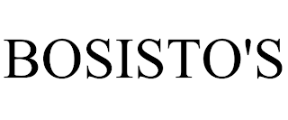 BOSISTO'S trademark