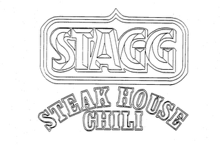 STAGG STEAK HOUSE CHILI