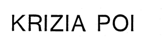 KRIZIA POI trademark