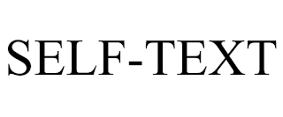 SELF-TEXT trademark