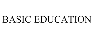 BASIC EDUCATION trademark