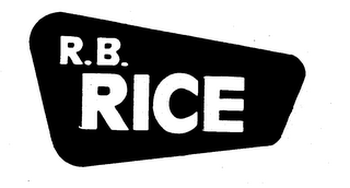 R.B. RICE trademark