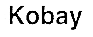 KOBAY trademark