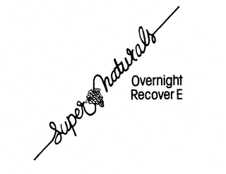 SUPER NATURALS OVERNIGHT RECOVER E