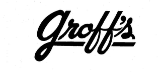 GROFF'S trademark