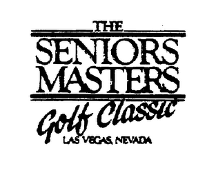 THE SENIORS MASTERS GOLF CLASSIC LAS VEGAS, NEVADA