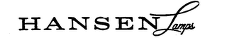 HANSEN LAMPS