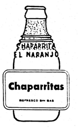 CHAPARRITA EL NARANJO CHAPARRITAS REFRESCO SIN GAS