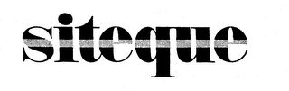 SITEQUE trademark