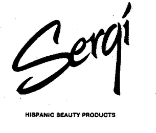 SERGI HISPANIC BEAUTY PRODUCTS