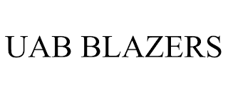UAB BLAZERS trademark