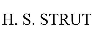 H. S. STRUT trademark
