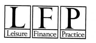 LFP LEISURE FINANCE PRACTICE