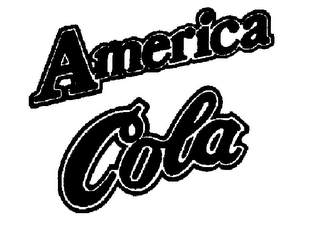 AMERICA COLA trademark