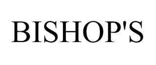 BISHOP'S trademark
