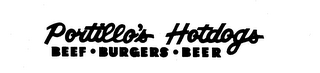 PORTILLO'S HOTDOGS BEEF BURGERS BEER