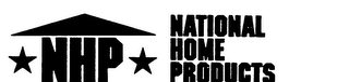 NHP NATIONAL HOME PRODUCTS trademark
