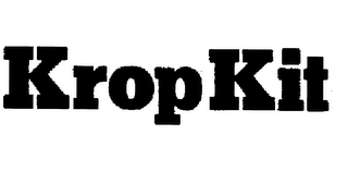 KROP KIT trademark