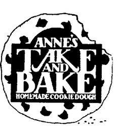 ANNE'S TAKE AND BAKE HOMEMADE COOKIE DOUGH