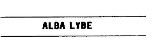 ALBA LYBE