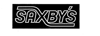 SAXBY'S trademark