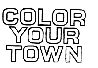 COLOR YOUR TOWN trademark