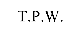 T.P.W. trademark