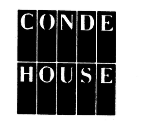 CONDE HOUSE trademark