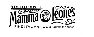 RISTORANTE MAMMA LEONE'S FINE ITALIAN FOOD SINCE 1906