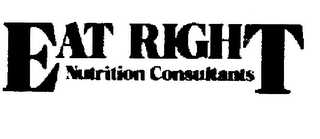 EAT RIGHT NUTRITION CONSULTANTS
