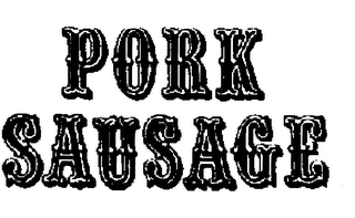 PORK SAUSAGE