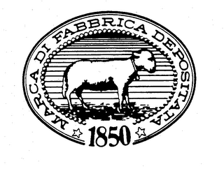 MARCA DI FABBRICA DEPOSITATA 1850