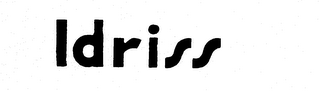 IDRISS trademark