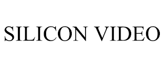 SILICON VIDEO trademark
