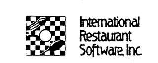 INTERNATIONAL RESTAURANT SOFTWARE, INC. trademark