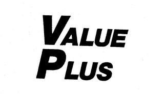 VALUE PLUS trademark