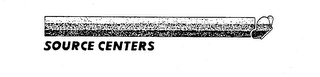 SOURCE CENTERS trademark