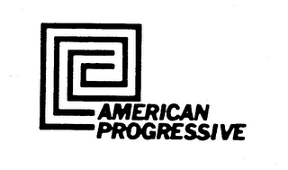 AMERICAN PROGRESSIVE