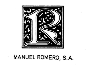 R MANUEL ROMERO, S.A. trademark