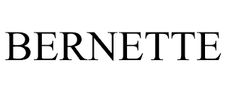 BERNETTE trademark