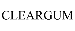 CLEARGUM trademark